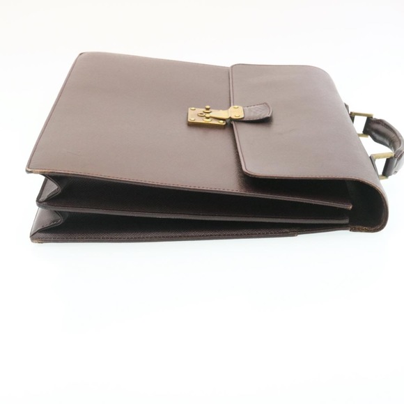 LOUIS VUITTON Taiga Serviette Moskova Business Bag Acajou M30036 LV Auth ar6116 - Picture 3 of 16